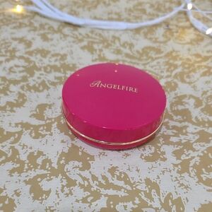 Vintage Mary Kay Angelfire Pink and Gold Compact Body Powder